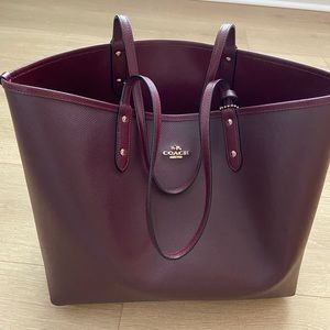 Reversible Coach Tote